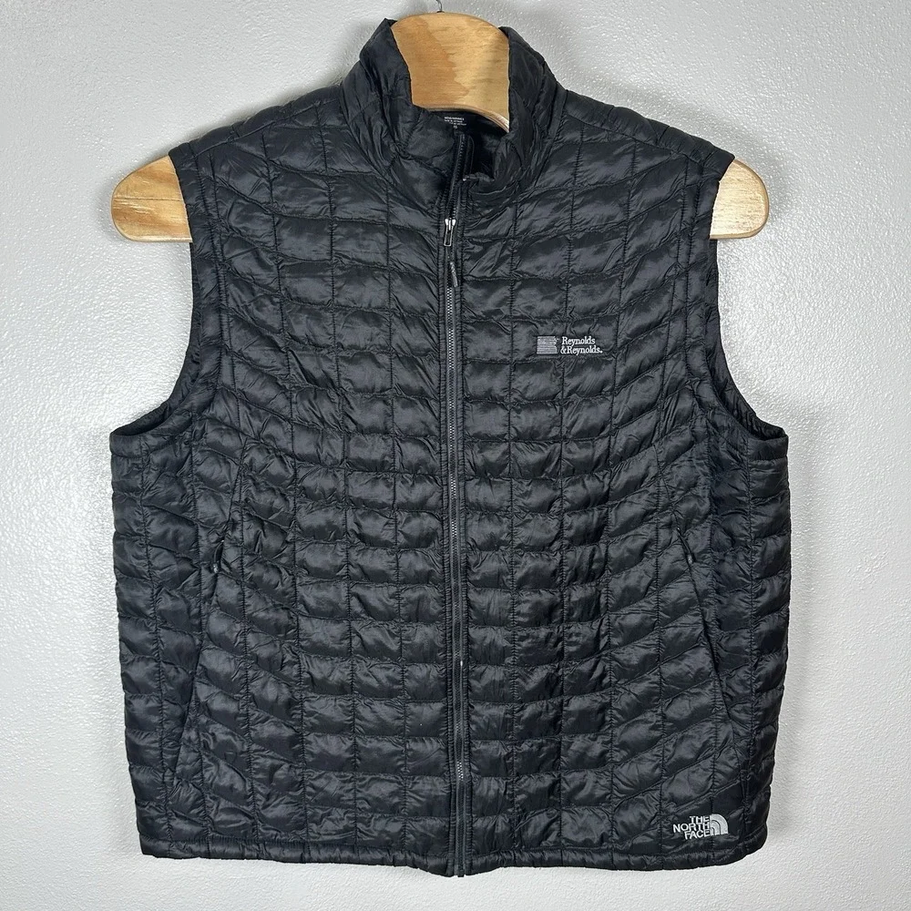 The North Face ThermoBall Trekker Vest Sz XXL Black Logo Gorpcore Logo NF0A3LHD